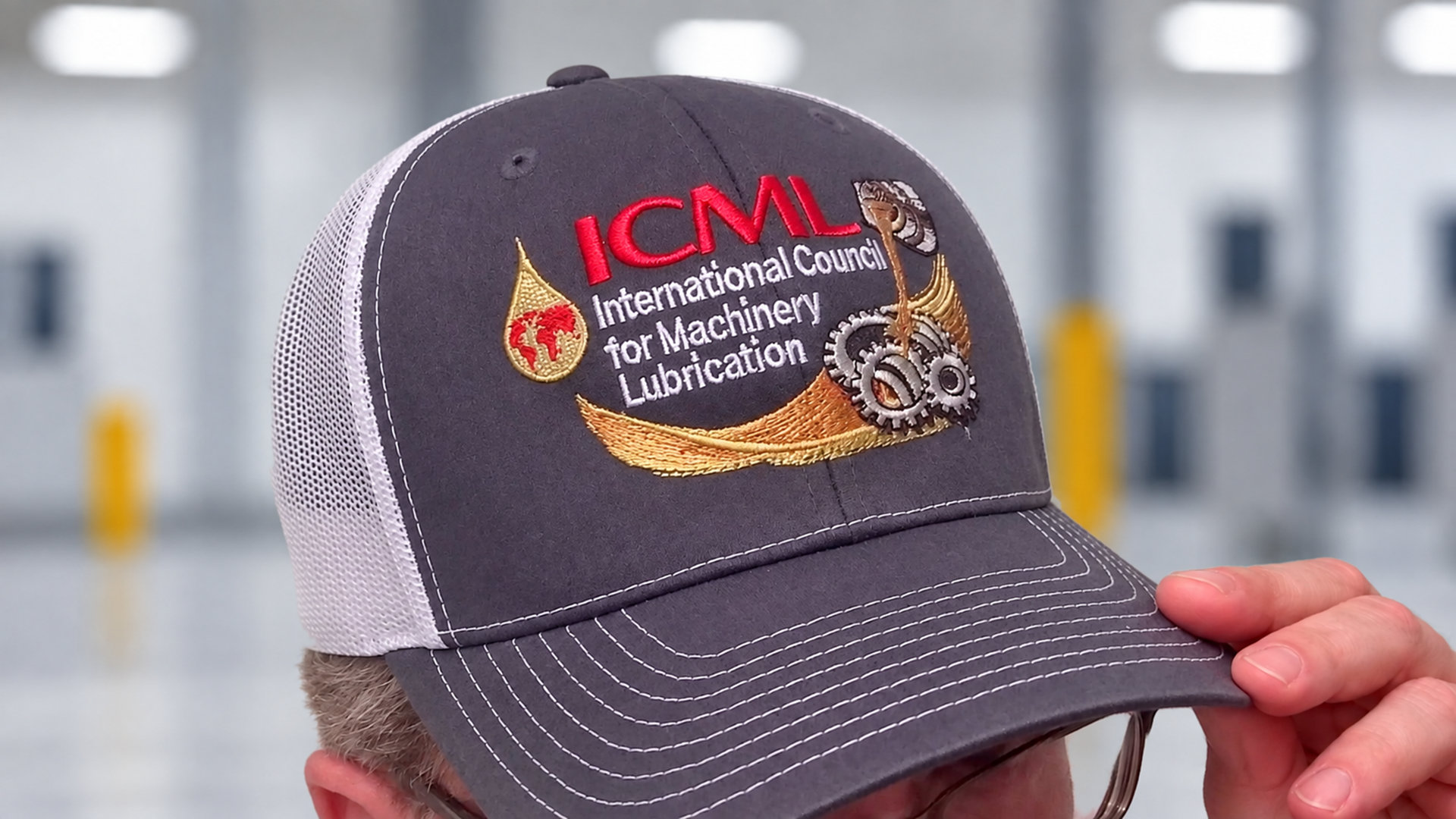 Embroidered ICML hat